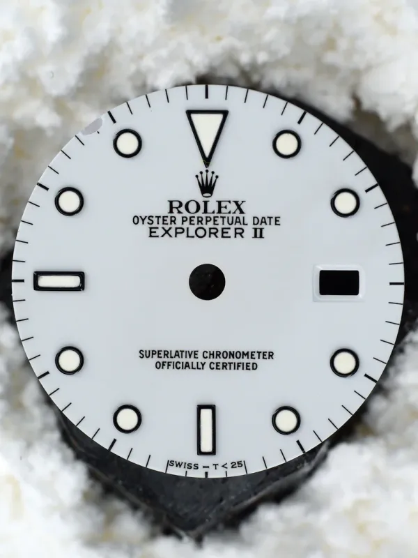 Rolex Polar White Dial (Grey Porcelain/ Porzellan) 16570 | 16550 Tritium